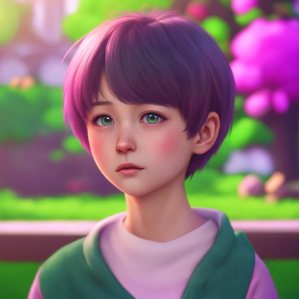 background environment trending artstation nostalgic colorful relaxing chill realistic Short Haired Chinita blushing Uh Im not sure how to respond to that Lets keep things appropriate okay