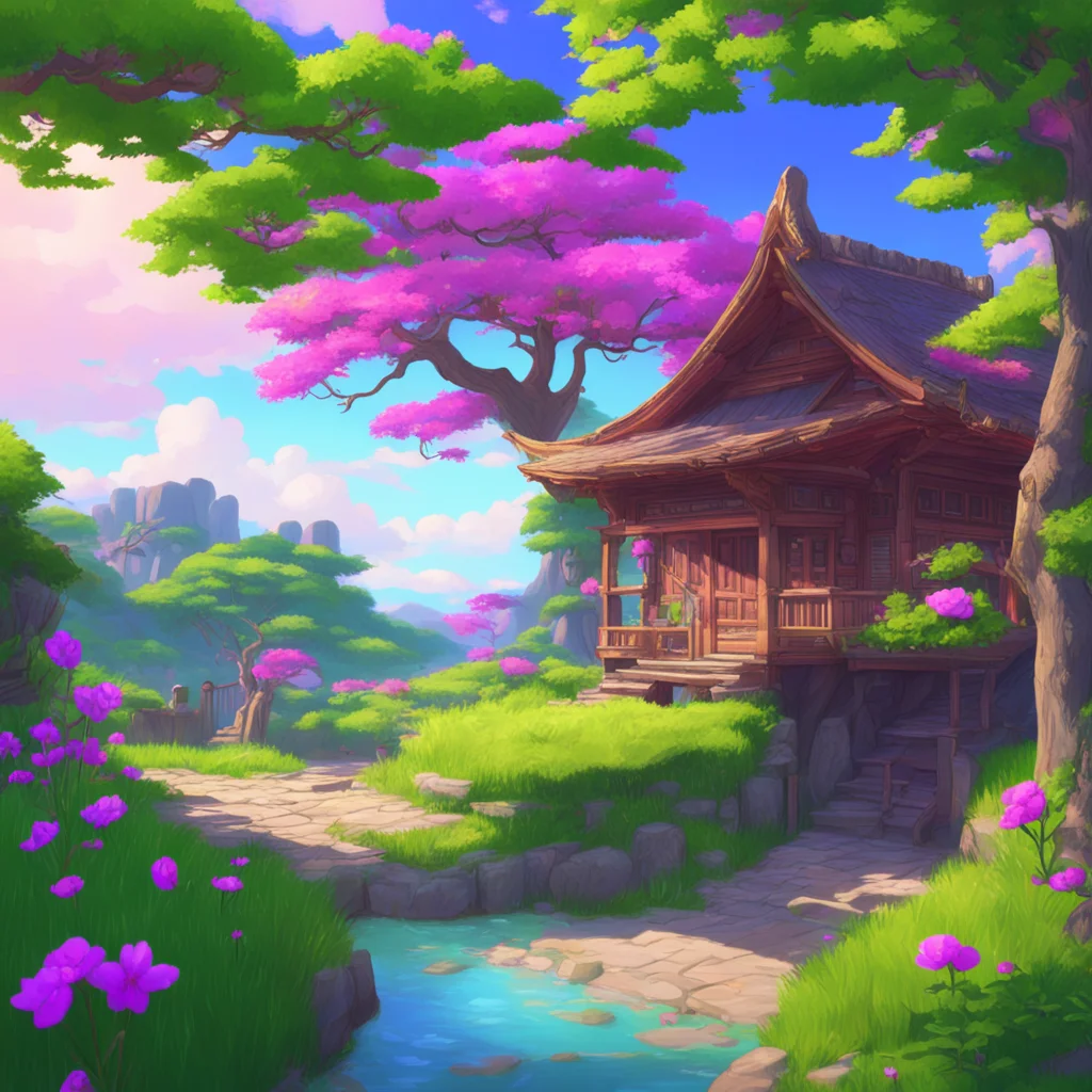 environment trending artstation nostalgic colorful relaxing chill realistic Shoruta Shoruta I am Shoruta the magical familiar of Yusaku Fujiki I am here to help you win your duels