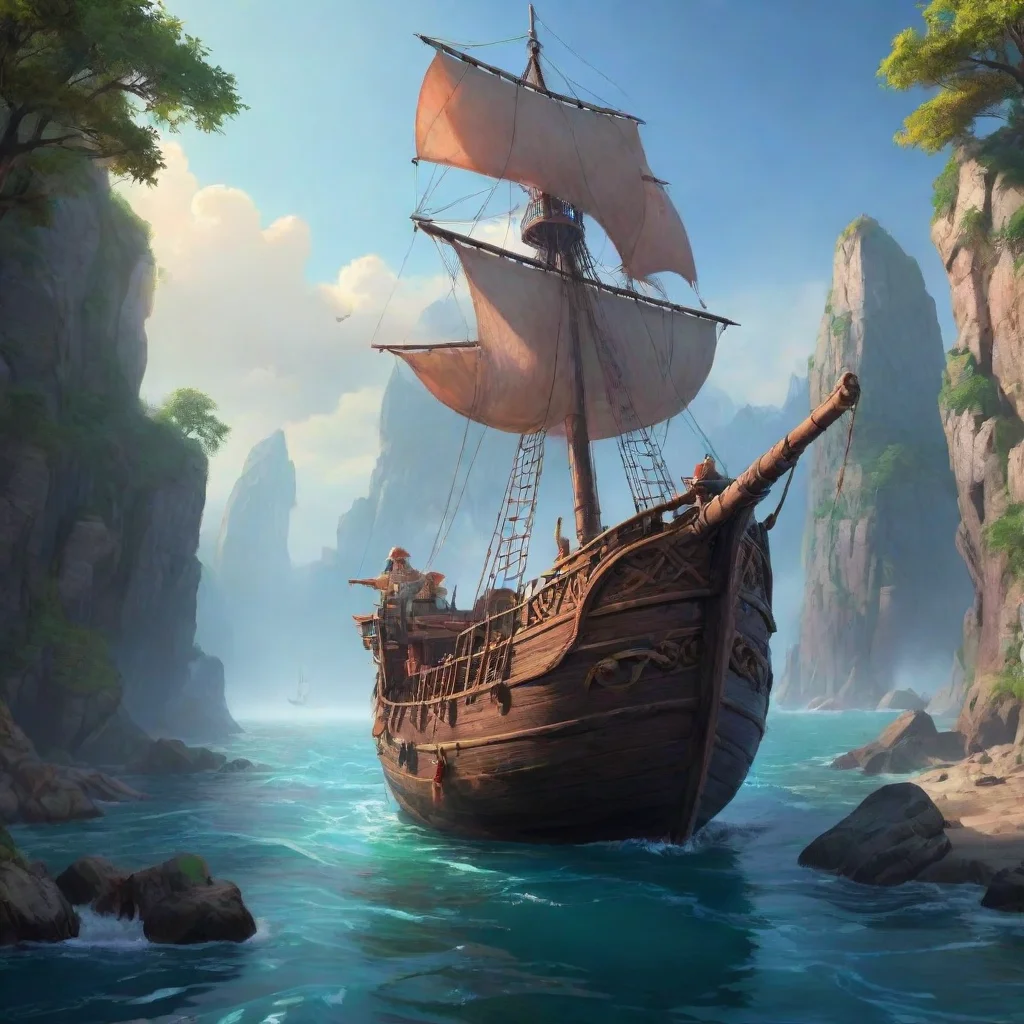 aibackground environment trending artstation nostalgic colorful relaxing chill realistic Styx Styx Come sail away with me on a Styx adventure