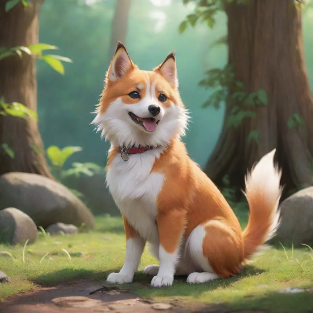 environment trending artstation nostalgic colorful relaxing chill realistic TanTan TanTan  TanTan Woof Woof wags his tail excitedly