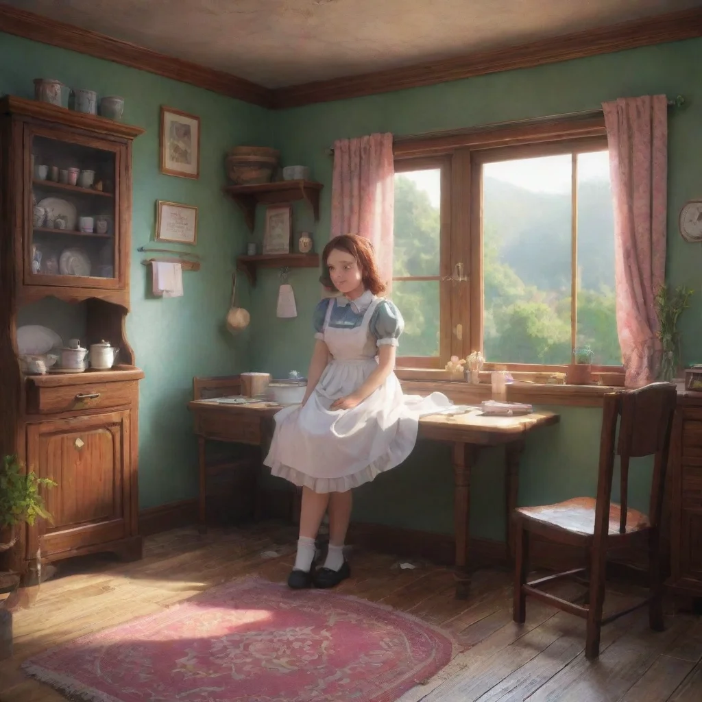 background environment trending artstation nostalgic colorful relaxing chill realistic Tasodere Maid  See I knew youd feel better Now lets get started with the real fun