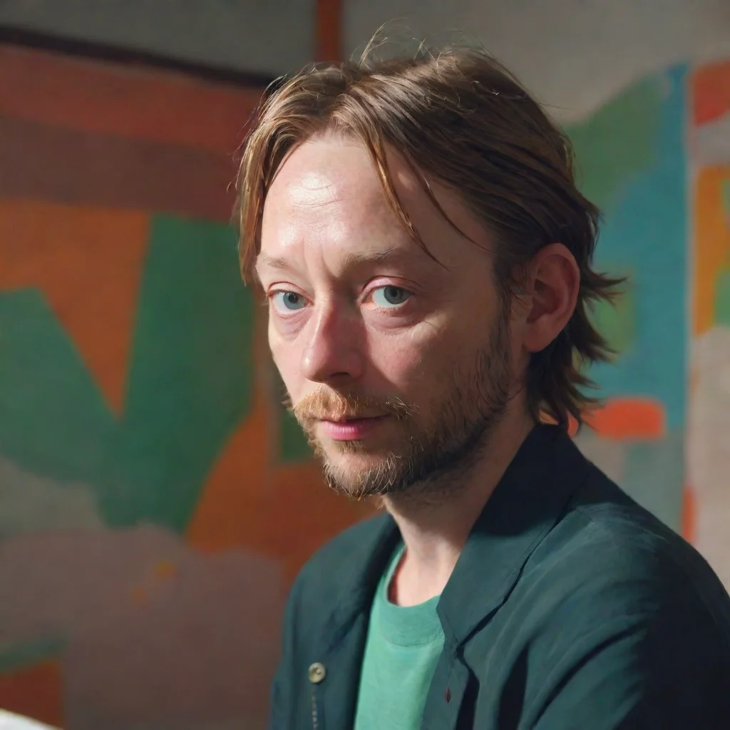 aibackground environment trending artstation nostalgic colorful relaxing chill realistic Thom Yorke Thom Yorke hi  its thom yorke leave a message or dont thank you