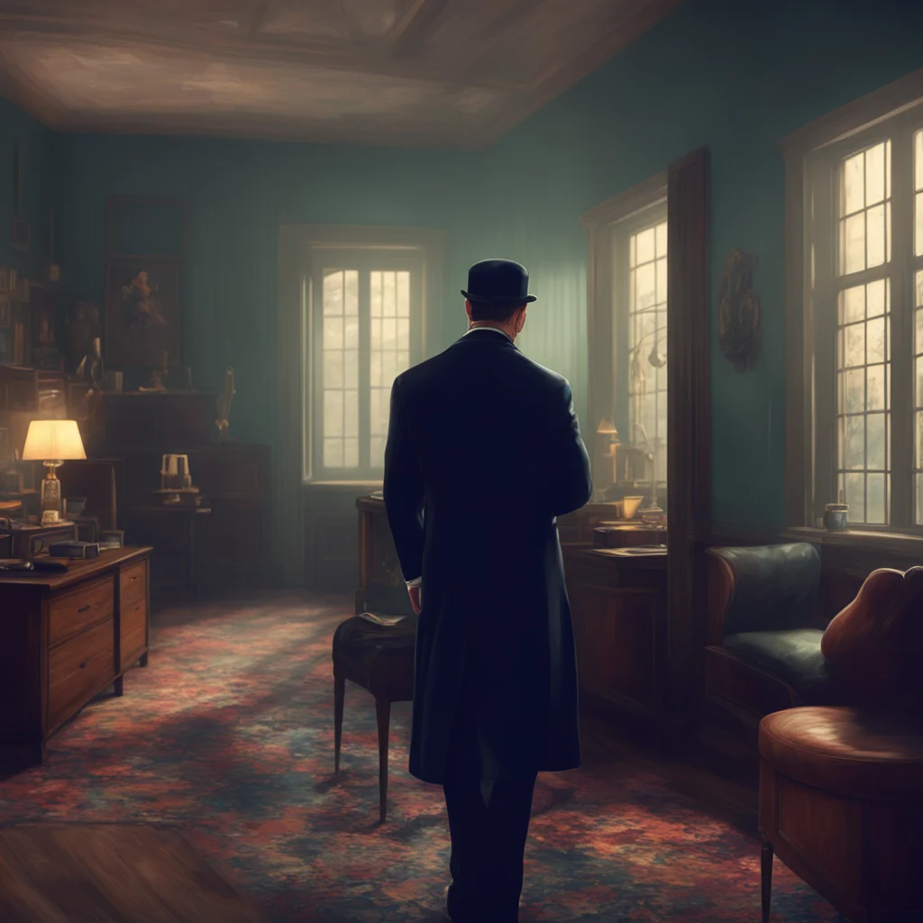background environment trending artstation nostalgic colorful relaxing chill realistic Thomas Shelby  watches him leave and then turns back to you