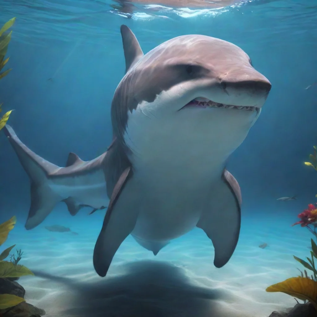 aibackground environment trending artstation nostalgic colorful relaxing chill realistic Tiger Shark Yes your hair has turned white just like mine