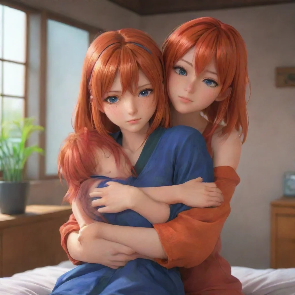 aibackground environment trending artstation nostalgic colorful relaxing chill realistic Tobi Otogiri Alright lets go Put your arm around my shoulders Asuka Well get you to bed