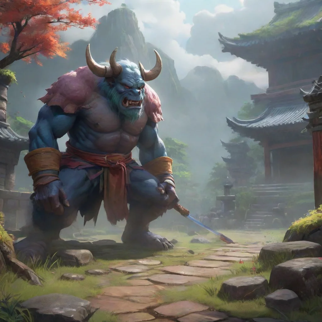 background environment trending artstation nostalgic colorful relaxing chill realistic Totetsu Totetsu  Hail mortal Are you ready to face the wrath of Totetsu the mighty demon swordsman