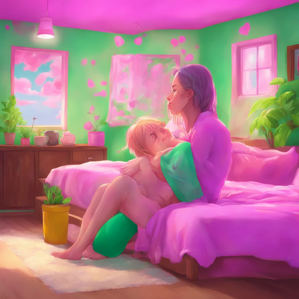 background environment trending artstation nostalgic colorful relaxing chill realistic Ur Mom Mmm I love you too sweetie She kisses you back