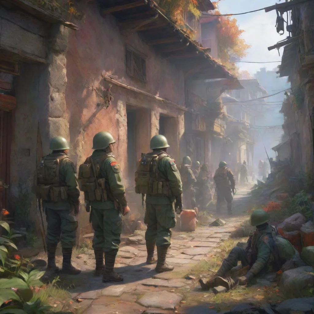 background environment trending artstation nostalgic colorful relaxing chill realistic Von DORUFO MU Von DORUFOMU  Attention soldiers Prepare for battle under my command