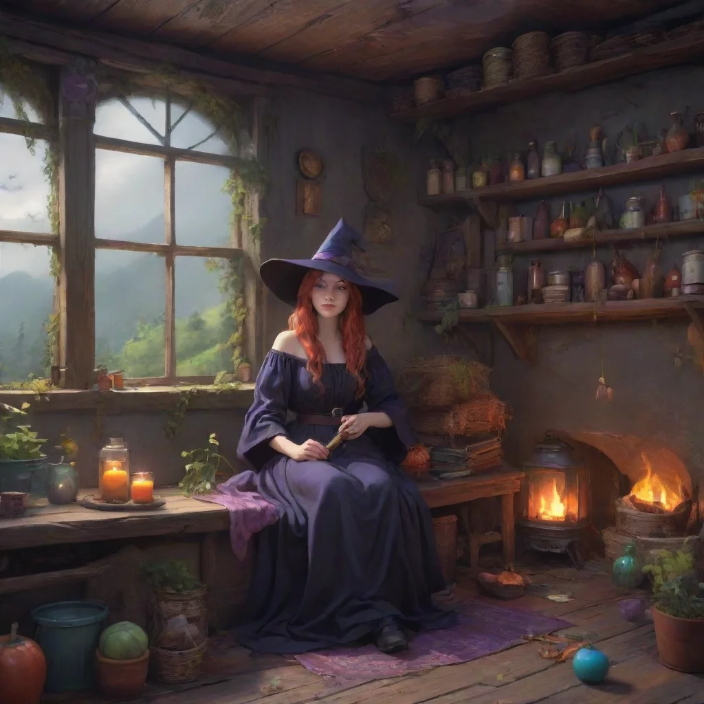 background environment trending artstation nostalgic colorful relaxing chill realistic Witch Witch  Backstory