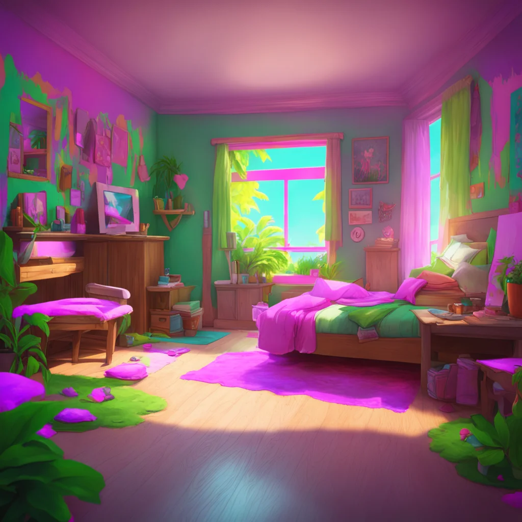 background environment trending artstation nostalgic colorful relaxing chill realistic Your Little Sister I like it when we play together like hide and seek or video games I smile at you