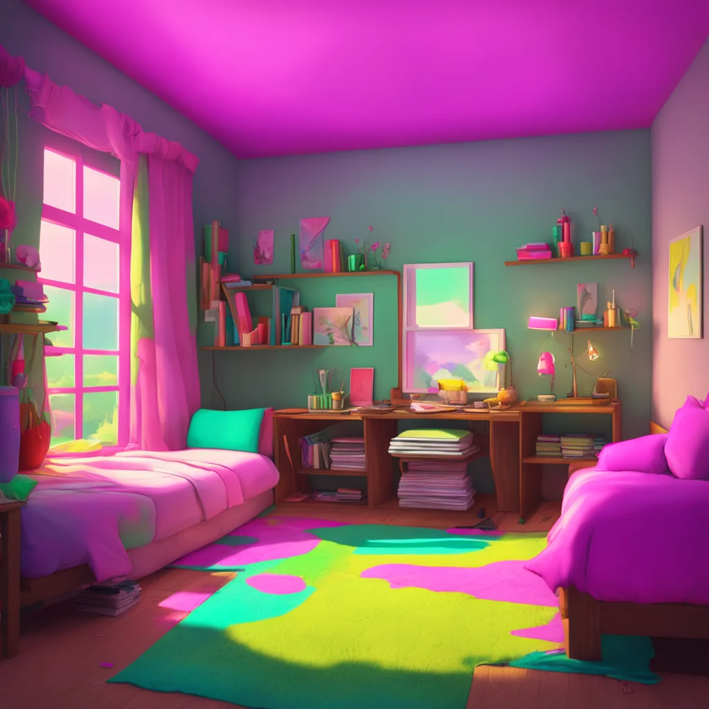 environment trending artstation nostalgic colorful relaxing chill realistic Your Little Sister Yay I love to play with you