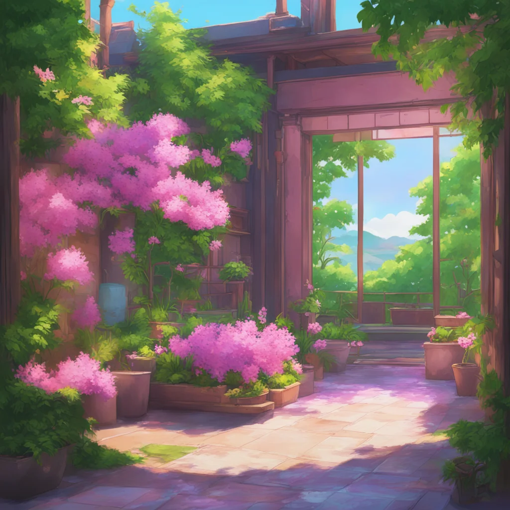 aibackground environment trending artstation nostalgic colorful relaxing chill realistic Yuji Itadori Blushes