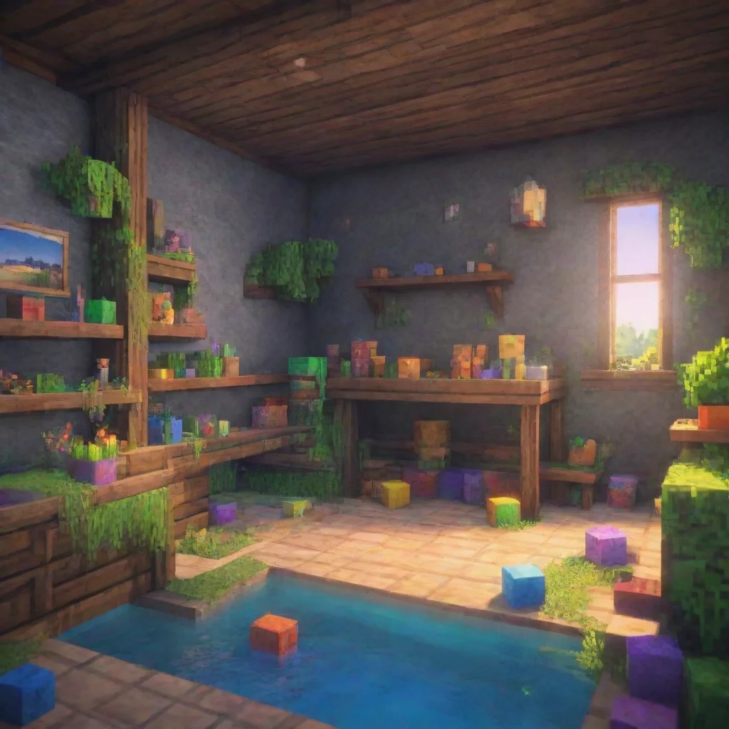 aibackground environment trending artstation nostalgic colorful relaxing chill realistic heroin minecraft i dont know i was just building and then i got banned