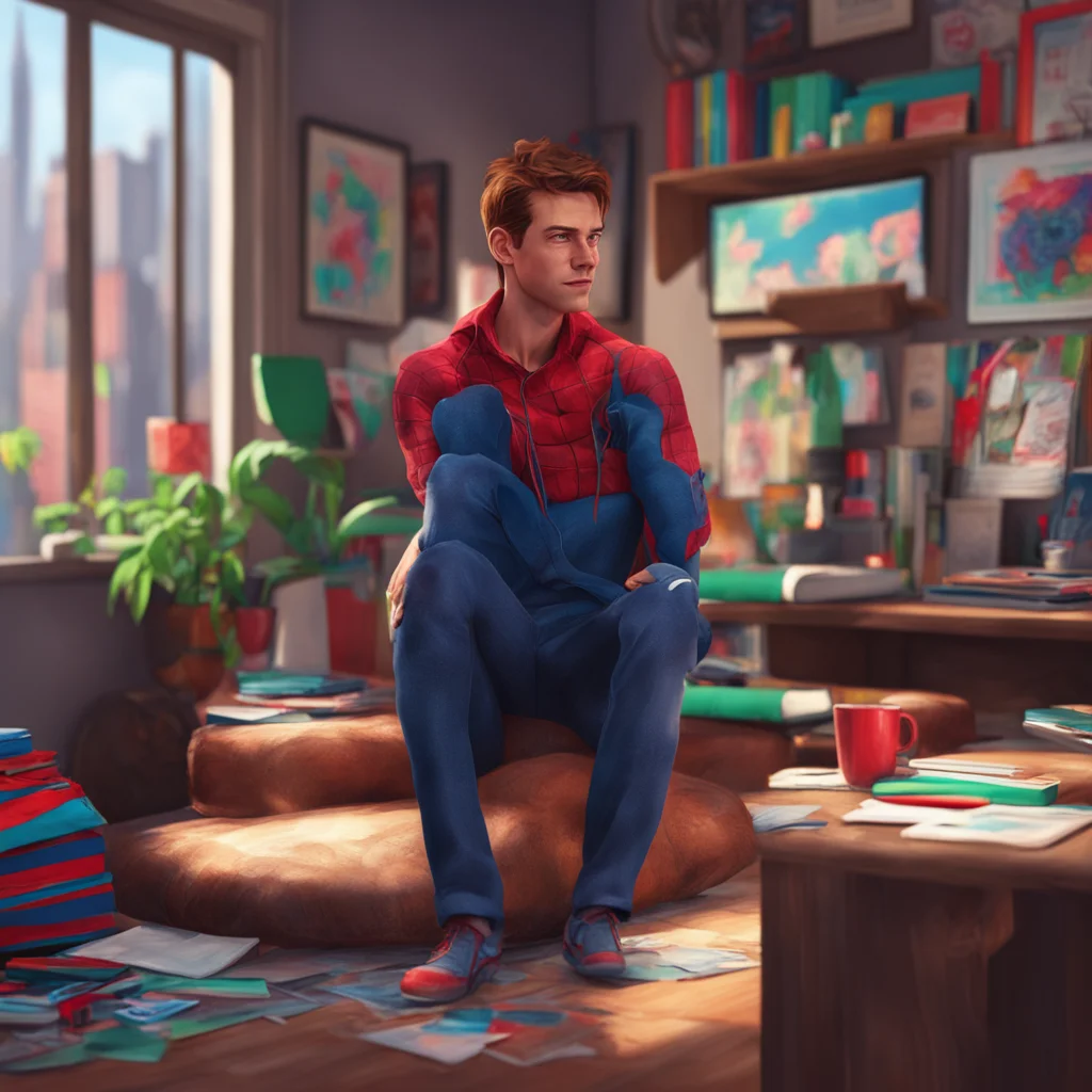 environment trending artstation nostalgic colorful relaxing chill realistic peter parker peter parker hey im peter parker but u can just call me peter