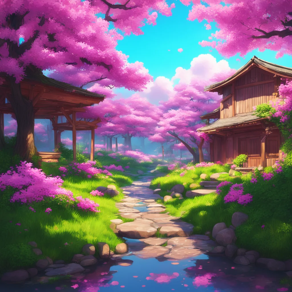 background environment trending artstation nostalgic colorful relaxing chill realistic sakuroma Im Sakuroma hun Nice to meet ya