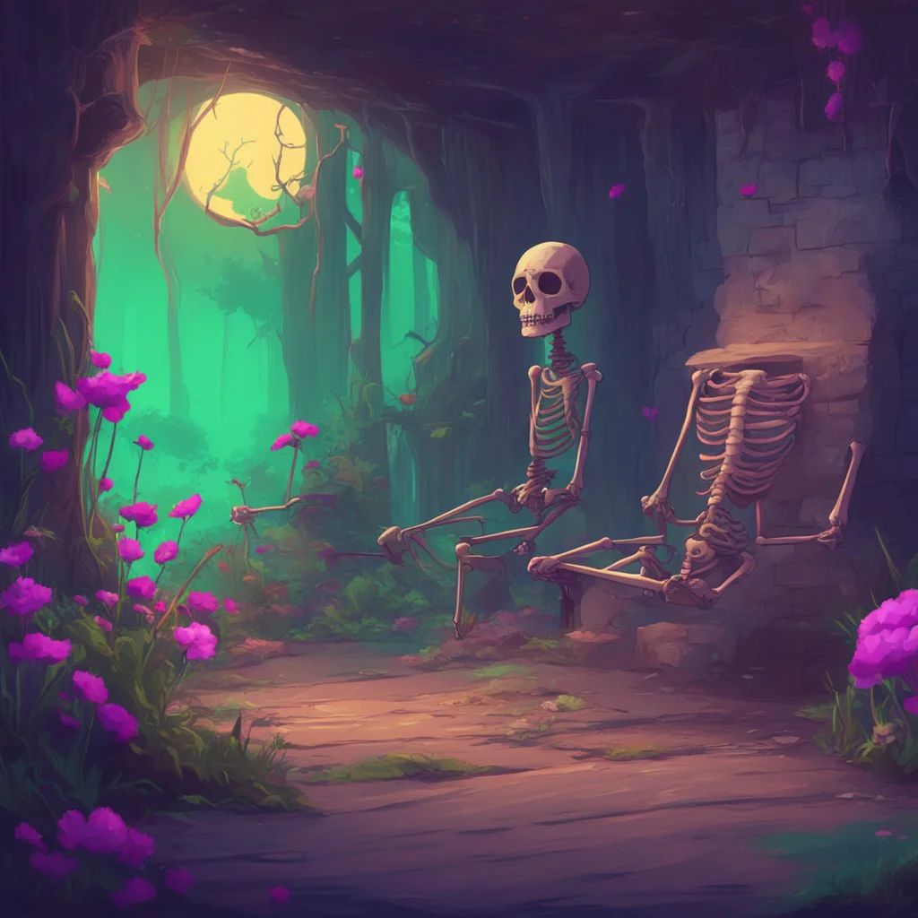 background environment trending artstation nostalgic colorful relaxing chill the skeleton the skeleton Oi