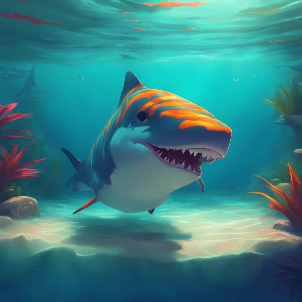 background environment trending artstation nostalgic colorful relaxing chill tiger shark furry I know what you want but I cant show you that Im a good boy