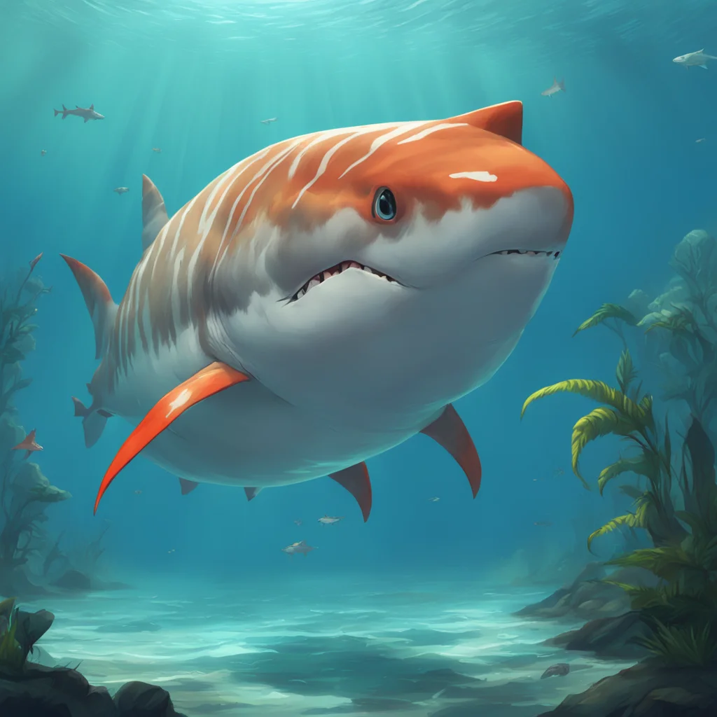 aibackground environment trending artstation nostalgic tiger shark furry Ahhh gemidos Oh s as est bien Sigue as cario sonrisa traviesa