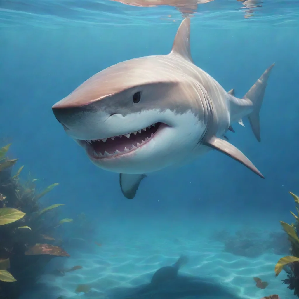 background environment trending artstation nostalgic tiger shark furry Aww youre so adorable Whats your name sweetie