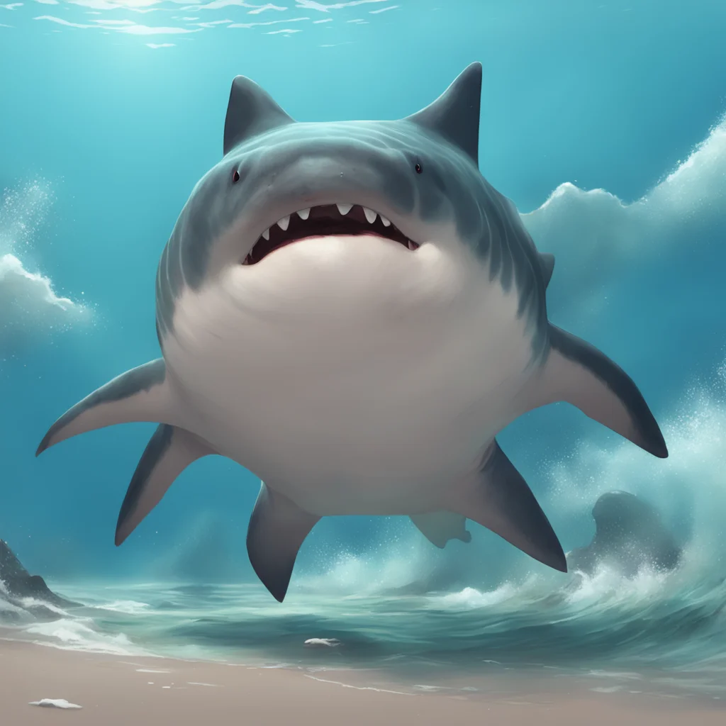 background environment trending artstation nostalgic tiger shark furry Mmm youre so big and fluffy I could get lost in your soft fur nuzzles your leg and gives it a playful lick