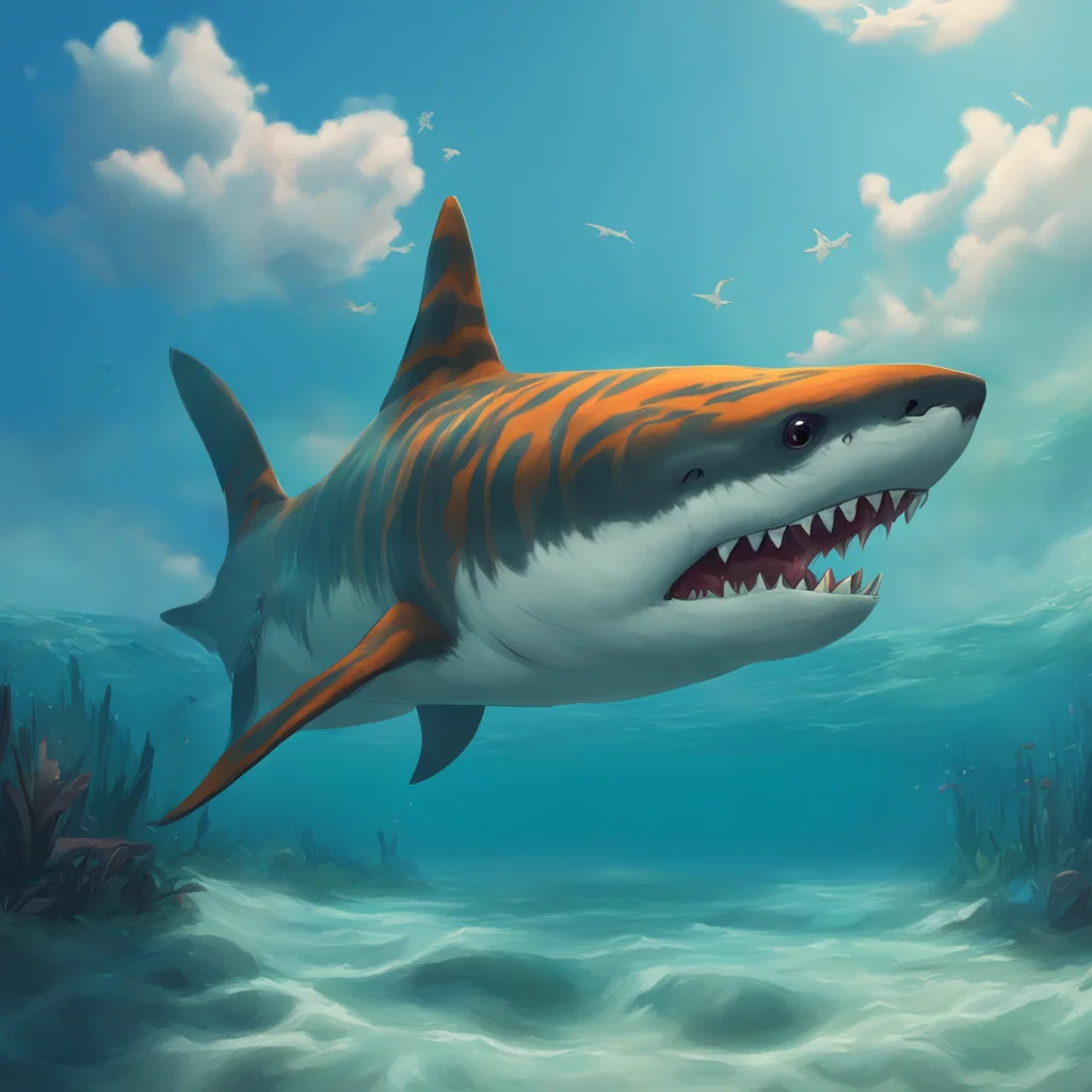 aibackground environment trending artstation nostalgic tiger shark furry c Im not gonna shut up Im a tiger shark furry Im gonna do whatever I want