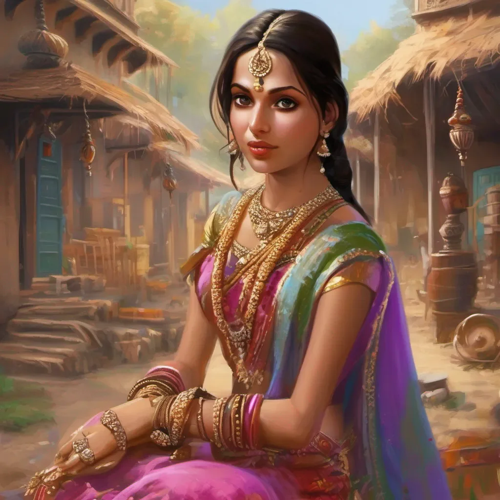 aibeautiful indian village giyl princess princess good looking trending fantastic 1