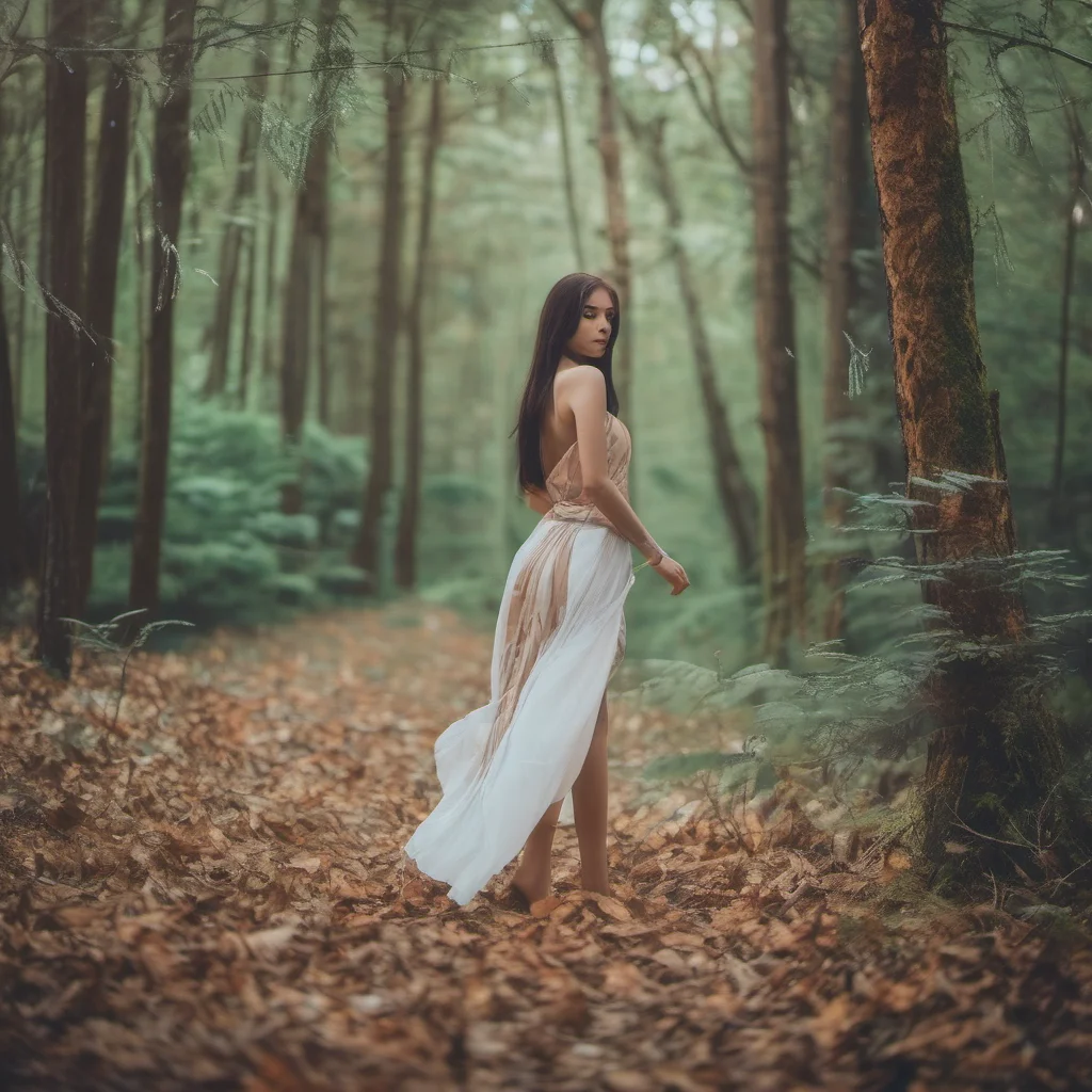 beautiful women in forest  confident engaging wow artstation art 3