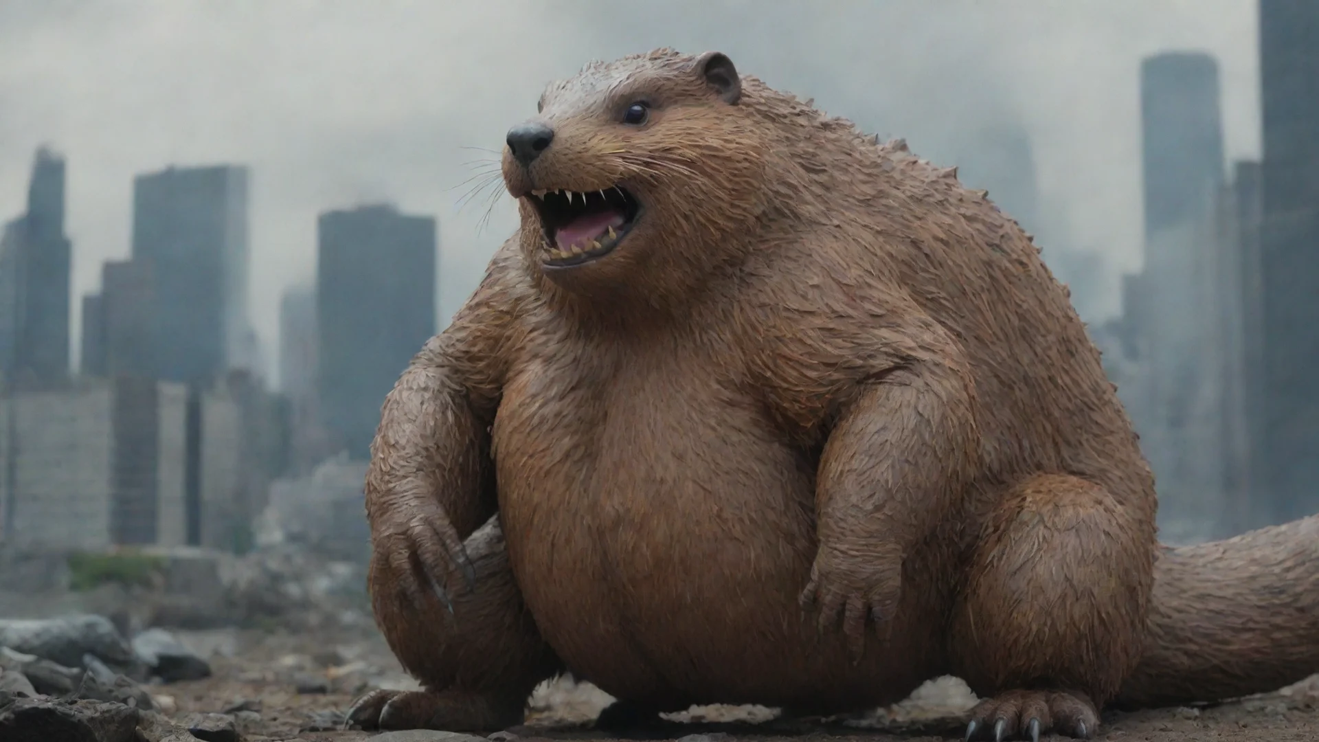 aibeaver kaiju wide