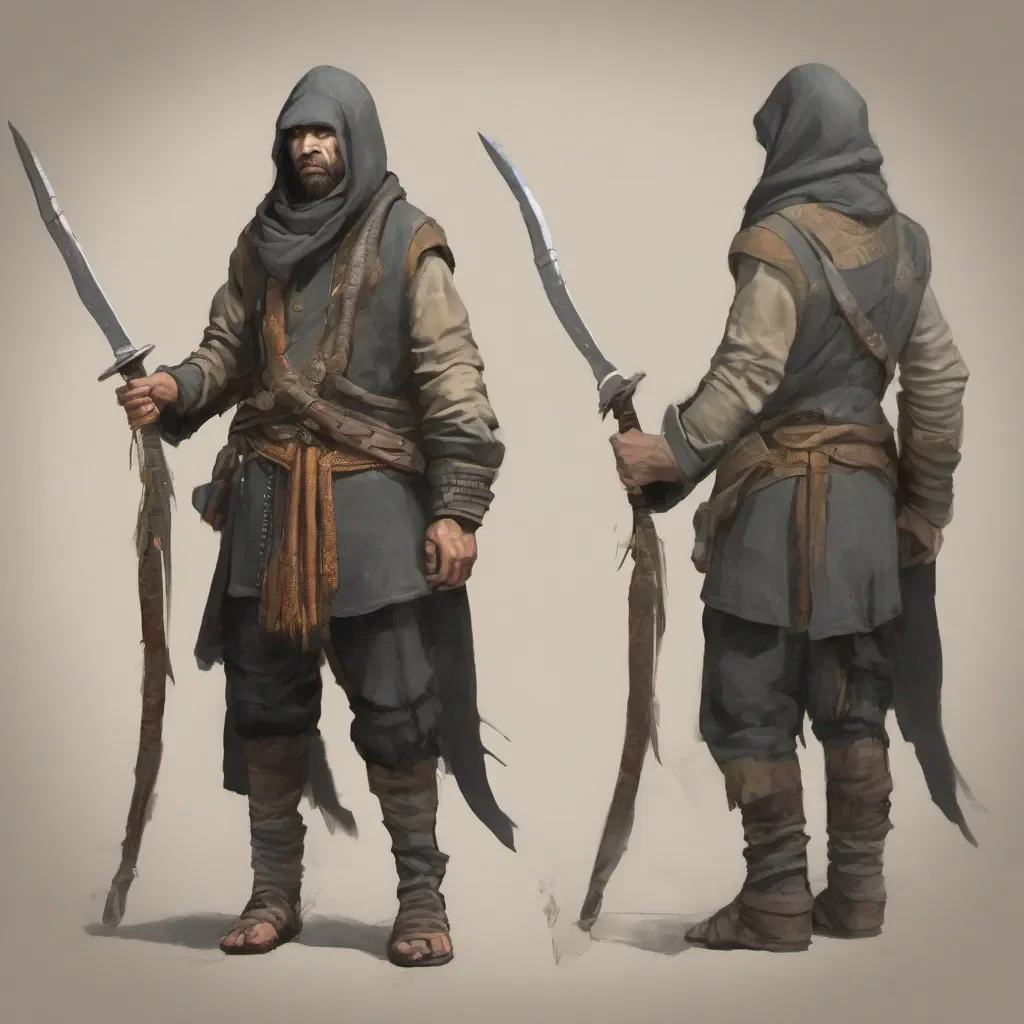 aibeggar warrior wanderer masculine amazing awesome portrait 2