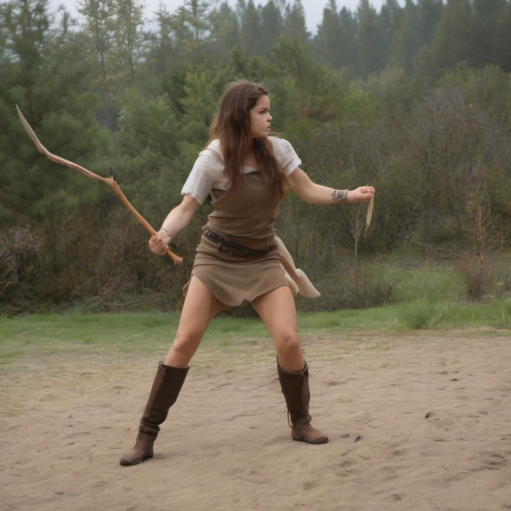 aibella throwing a spear good looking trending fantastic 1