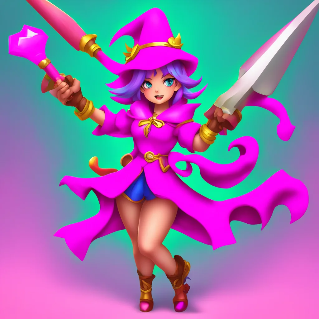 berry magician girl wielding gravity axe   grarl good looking trending fantastic 1
