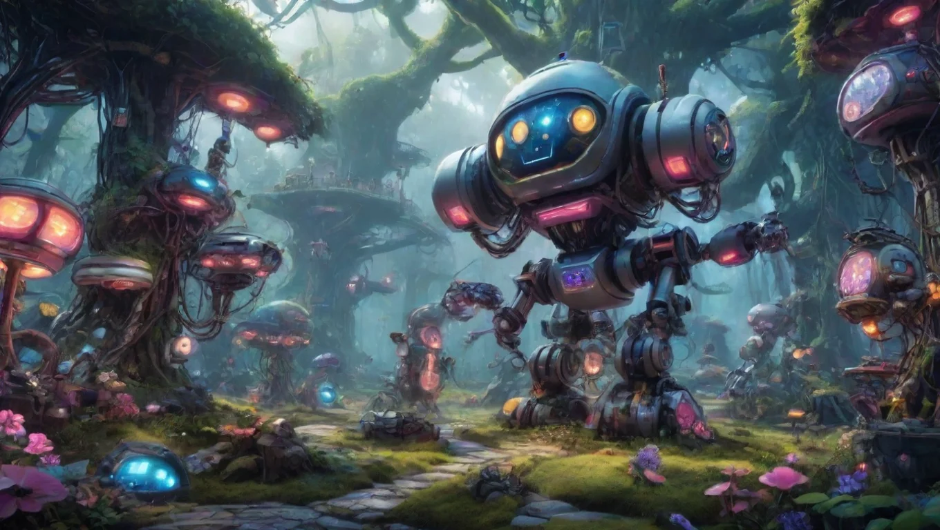 aibest quality amazing wonderland robotics futuristic fun enchanting environment 5 widescreen