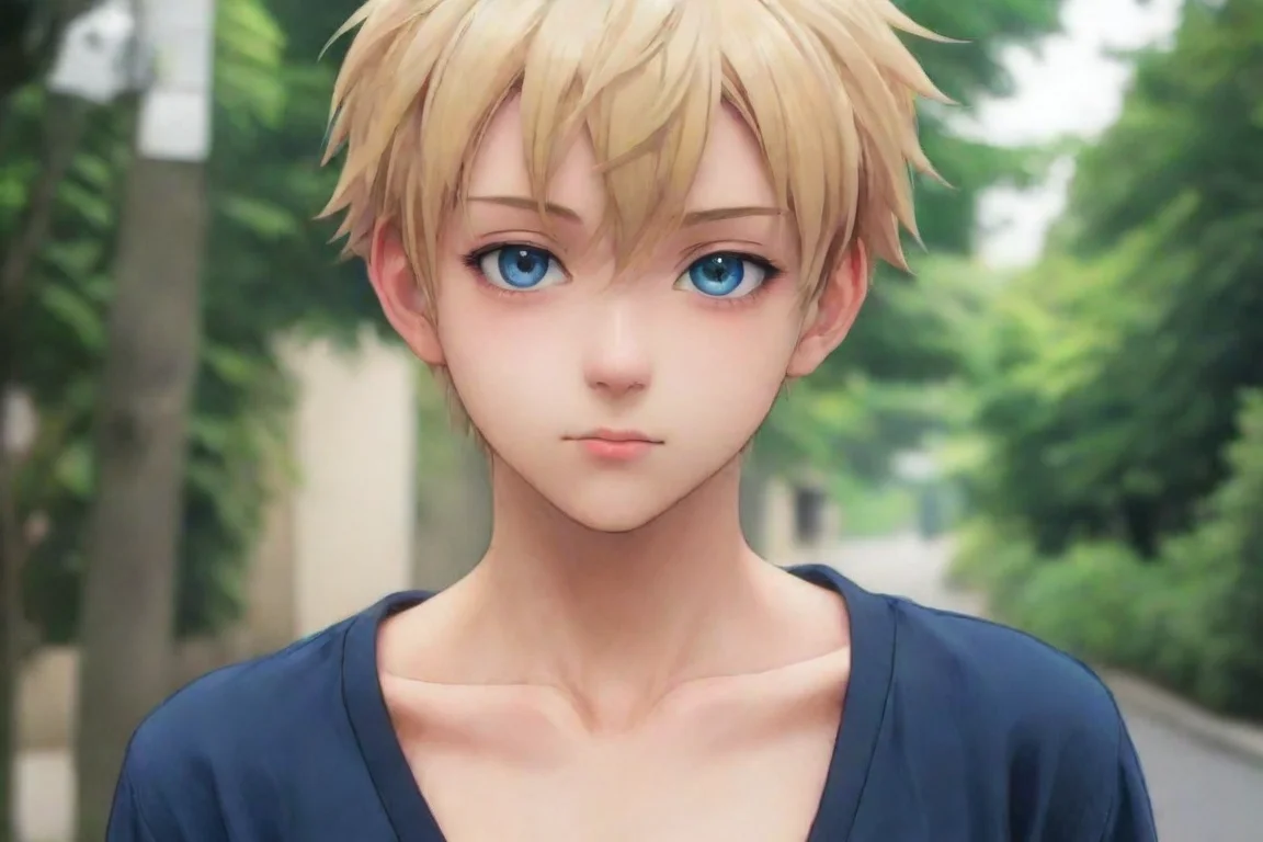 best quality anime boy 5 landscape