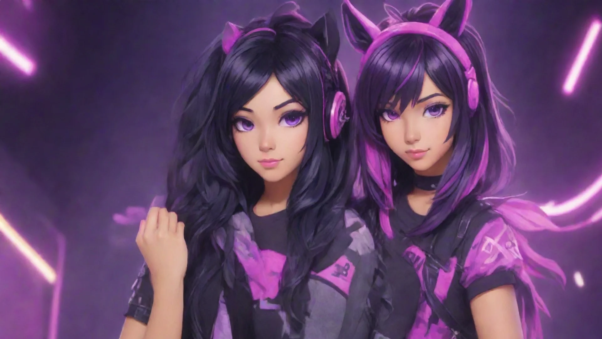 aibest quality aphmau neon punk 5 hdwidescreen