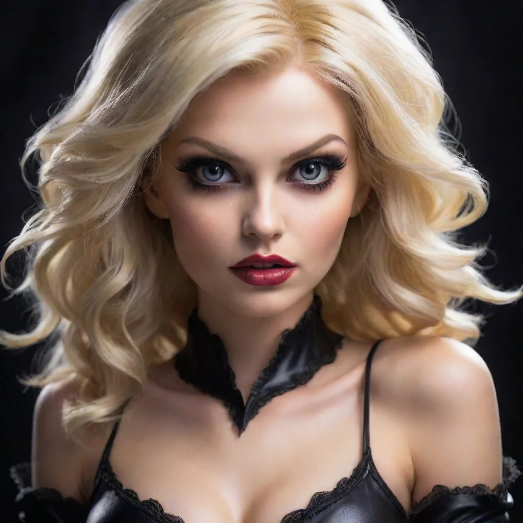 best quality blonde detailed evil 5