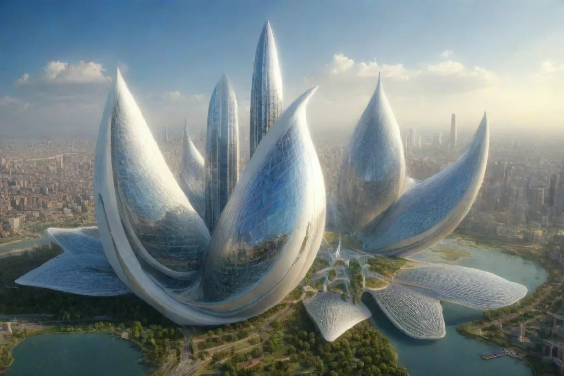 best quality cityscape epic hd architecture visualization realism fun utopian dream city stunning 4