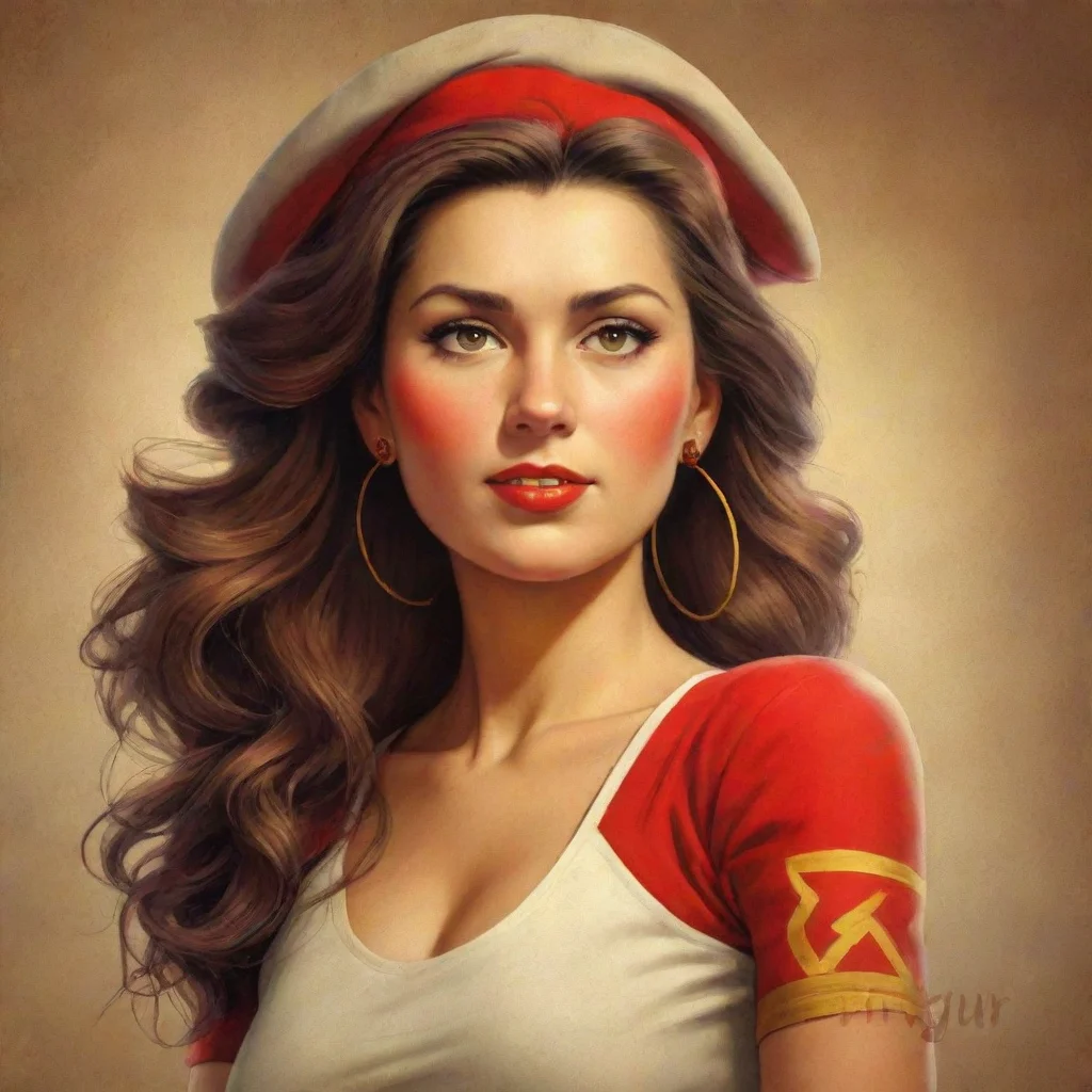 aibest quality communist soldier woman sign style stunning 4