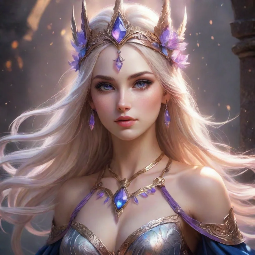 aibest quality fantasy art warrior sweet princess mage majestic feminine beauty grace artistic 5