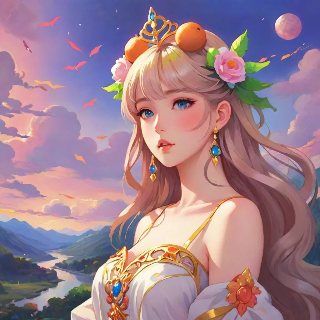 aibest quality fantasy sweet fauvist god beauty grace anime cool neutral colors hd epic environment 5