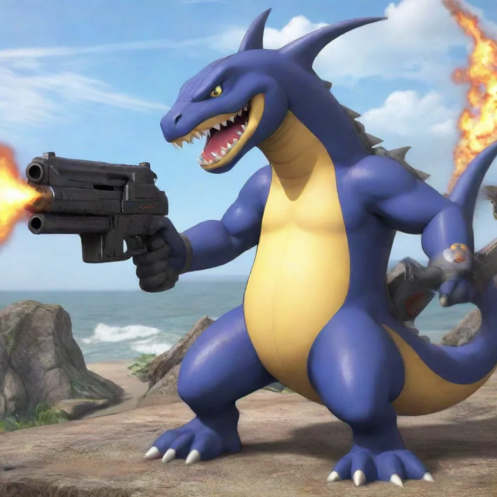 best quality garchomp with a gun 5