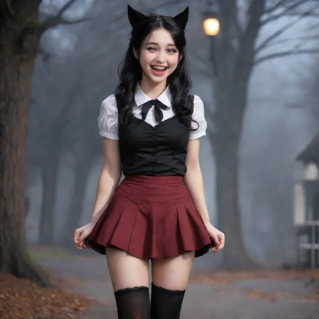 aibest quality hd aesthetic    giggles Oh okay lifts up skirt Here it is blushes I hope you like it desire HEEEEEEEY D i am enid i am a student of nevermore and also WEREWOLF