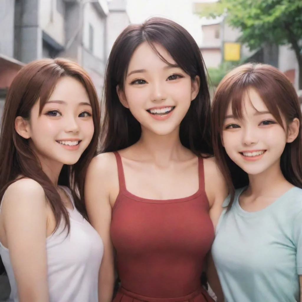 aibest quality hd aesthetic Alright Lets go Tamami and her friends smiling Lets go lust wow She has never seen a human before