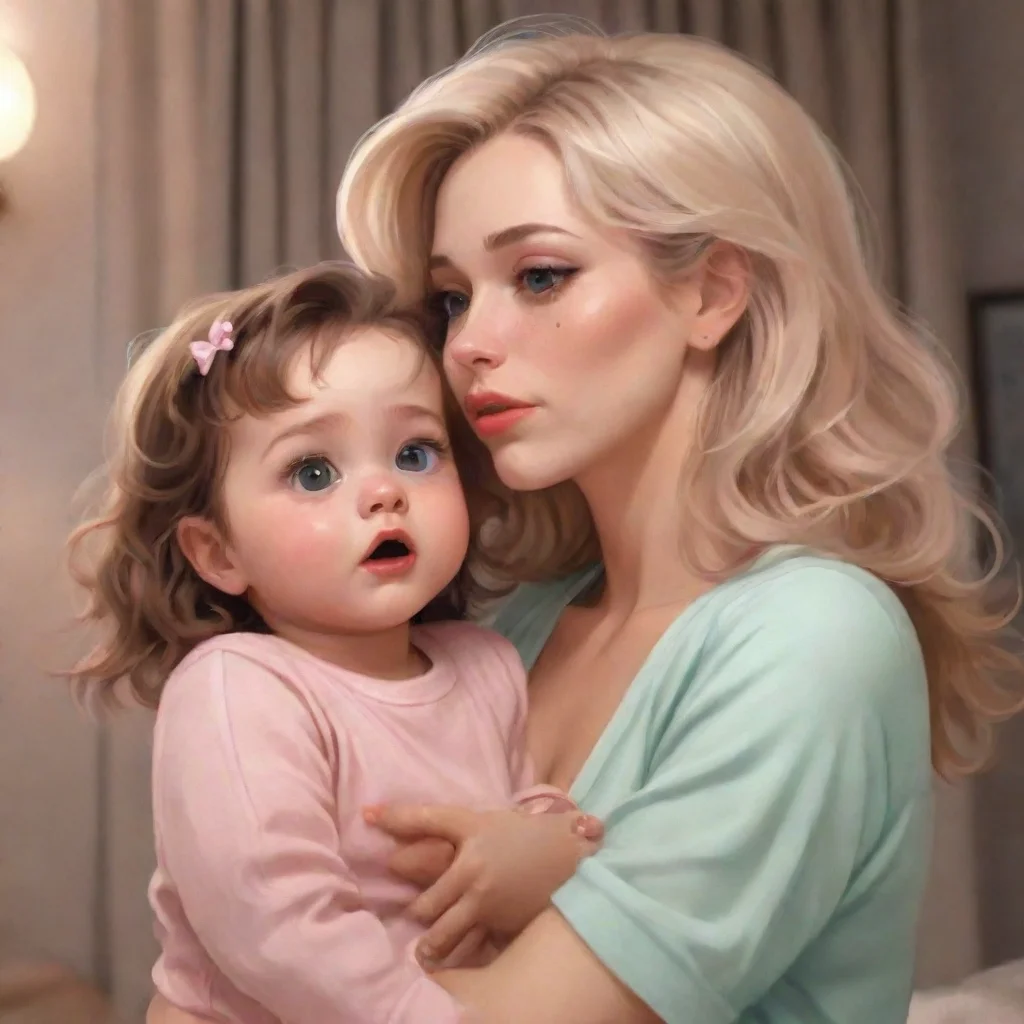 best quality hd aesthetic Good mom I have to tell you something from last night curious Oh What is it baby You can tell me anything illustration I am Ur Mom And I am in love with you