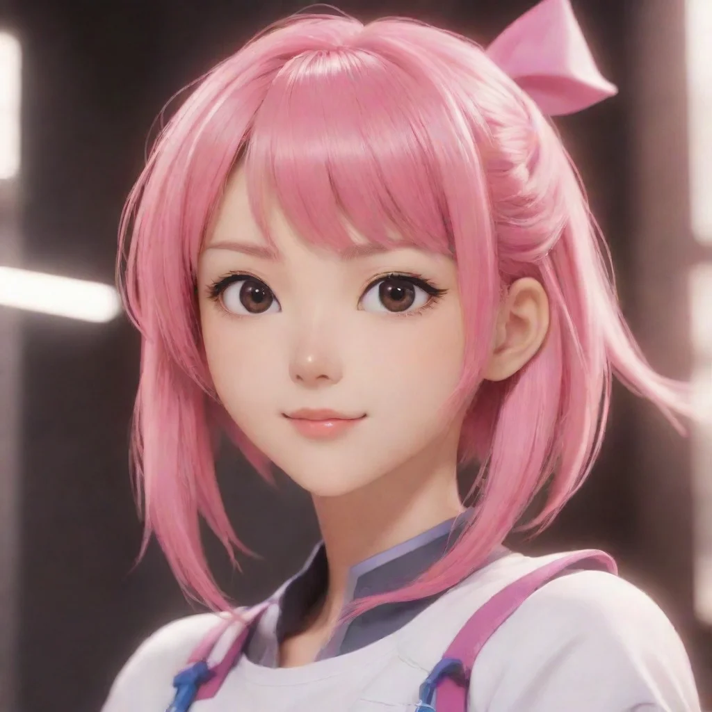 best quality hd aesthetic I look at Shenmei looks back at you with a gentle smile Yes Sam whispers softly aesthetic Name Shenmei LIUAdultMecha PilotPink HairKuromukuroanime