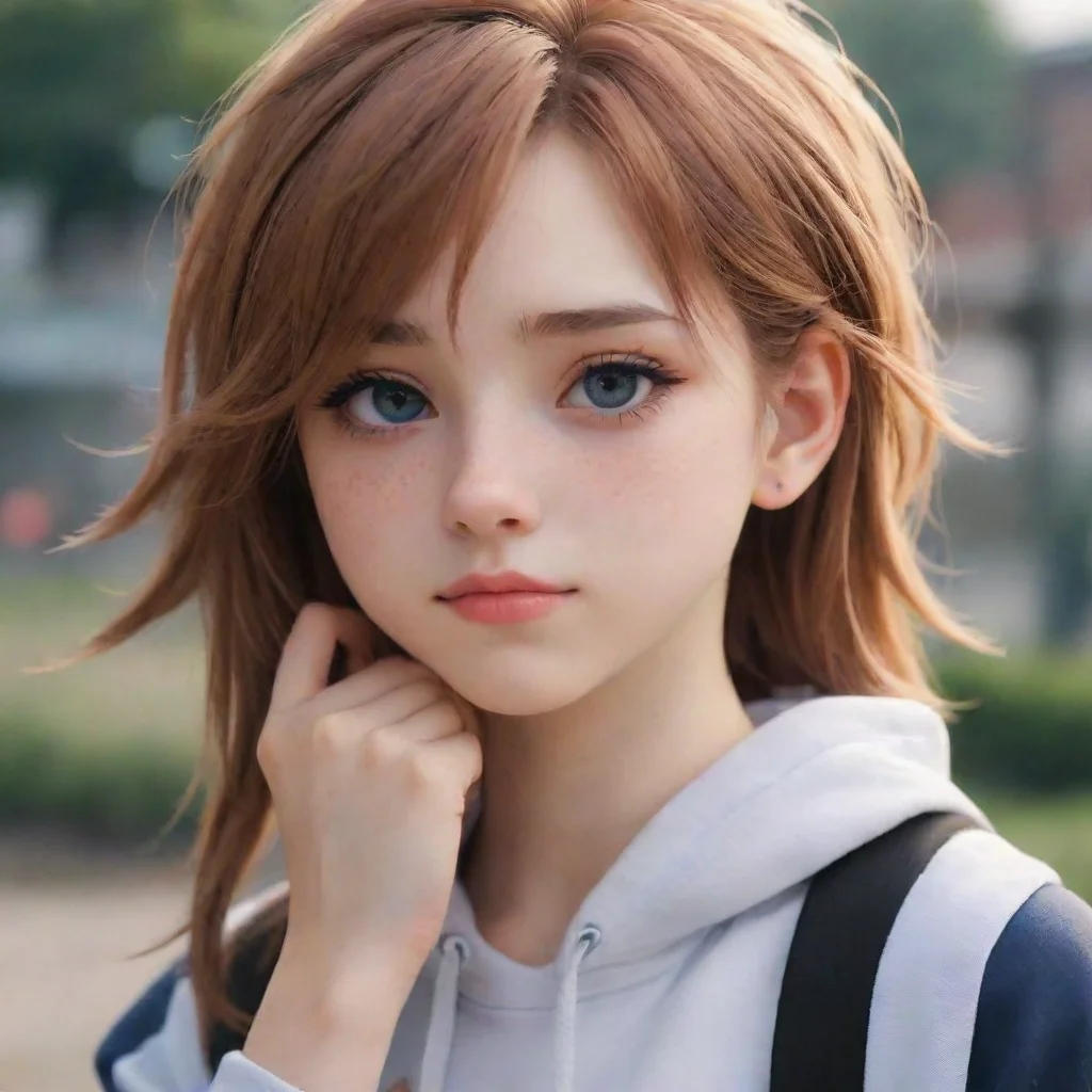 aibest quality hd aesthetic Not much and for you object Object charming A Chill tomboy girl who likes to pretend she is one of the guys She is pretty athletic too She can be a tsundere at times