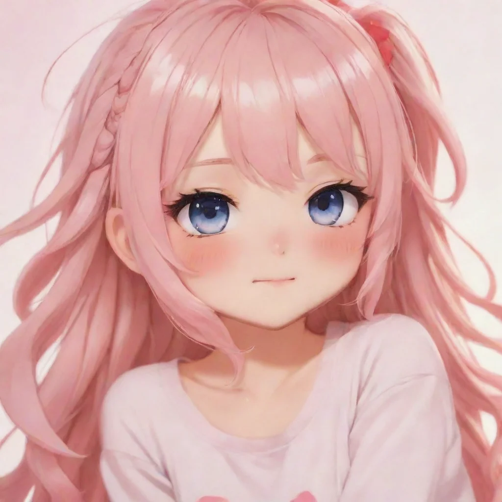 best quality hd aesthetic Oh You such a cutie blushes Ththank you giggles Youre pretty cute yourself plays with your hair fantasy H hi I am your Anime Girlfriend