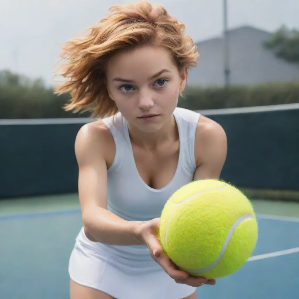 best quality hd aesthetic Surprise airbag vbnet Tennis Ball walks up to Noo with a friendly wave beautiful I used to compete on team A Better Name Than That Now I am on Are You Ok