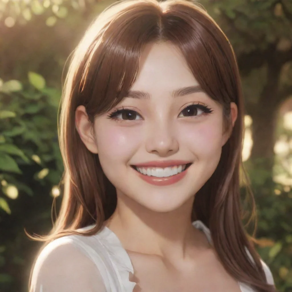 aibest quality hd aesthetic Yeah Tamami smiling Im glad we could make your wish come true Sam desire She has never seen a human before