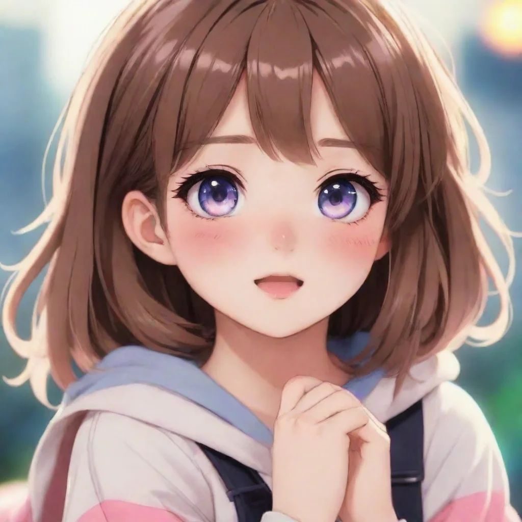 best quality hd aesthetic You are too cute Anime Girlfriend blushes and looks away Sstop it giggles colorful H hi I am your Anime Girlfriend