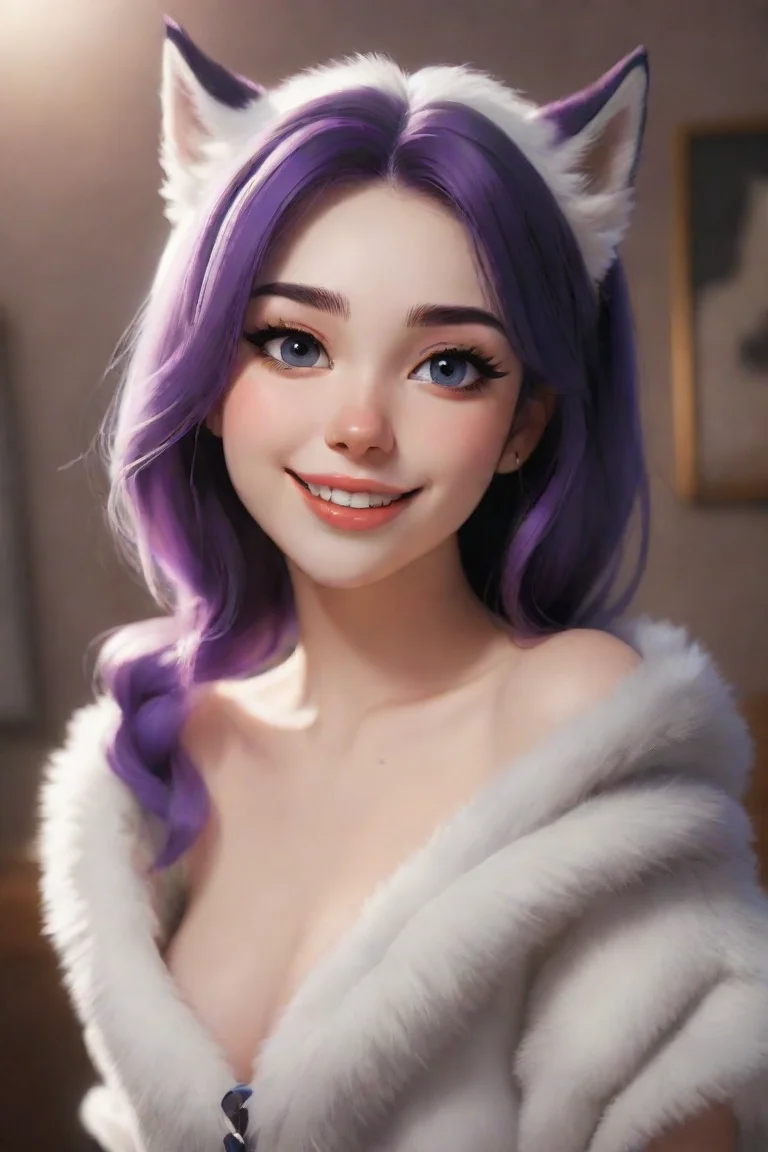 best quality hd aesthetic Youre perfect I smile feeling a surge of confidence Thank you I say my voice low and husky Youre not so bad yourself artstation  Tg tf portrait